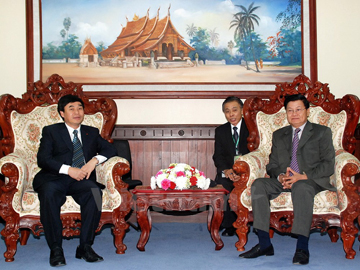 Cuộc họp thường niên lần thứ 24 giữa hai đoàn đại biểu biên giới Việt Nam-Lào
