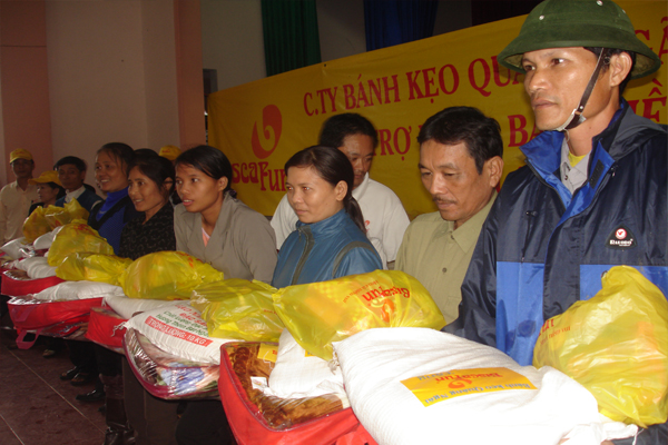 Biscafun Tổ chức ủng hộ cho đồng bào bị lũ lụt ở các tỉnh Bắc miền Trung